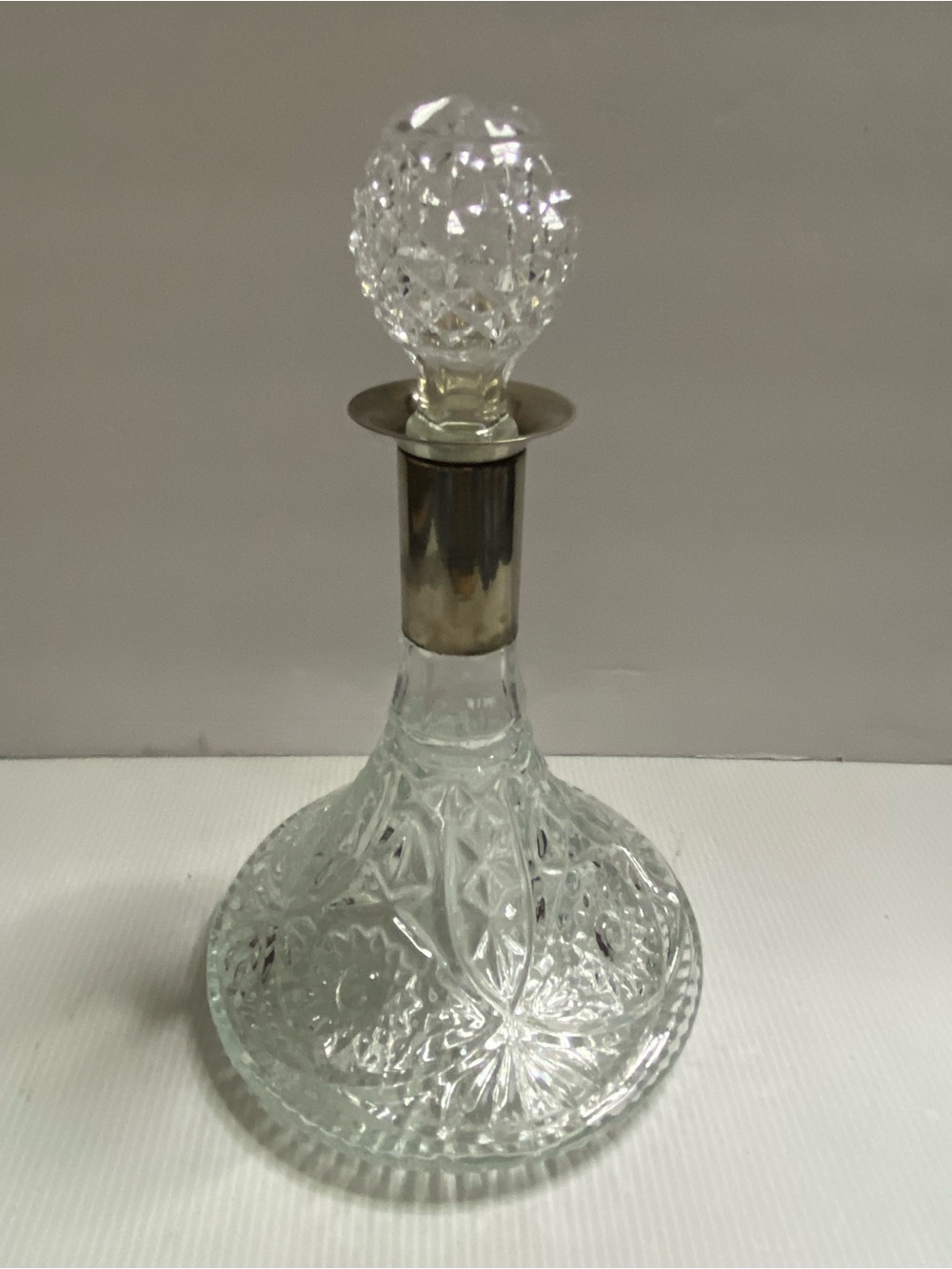 Captains Crystal Decanter
